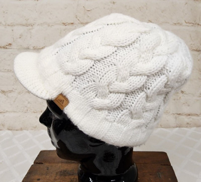 帽子 theredthread S fuzzy knit beanie / white s-l400.jpg