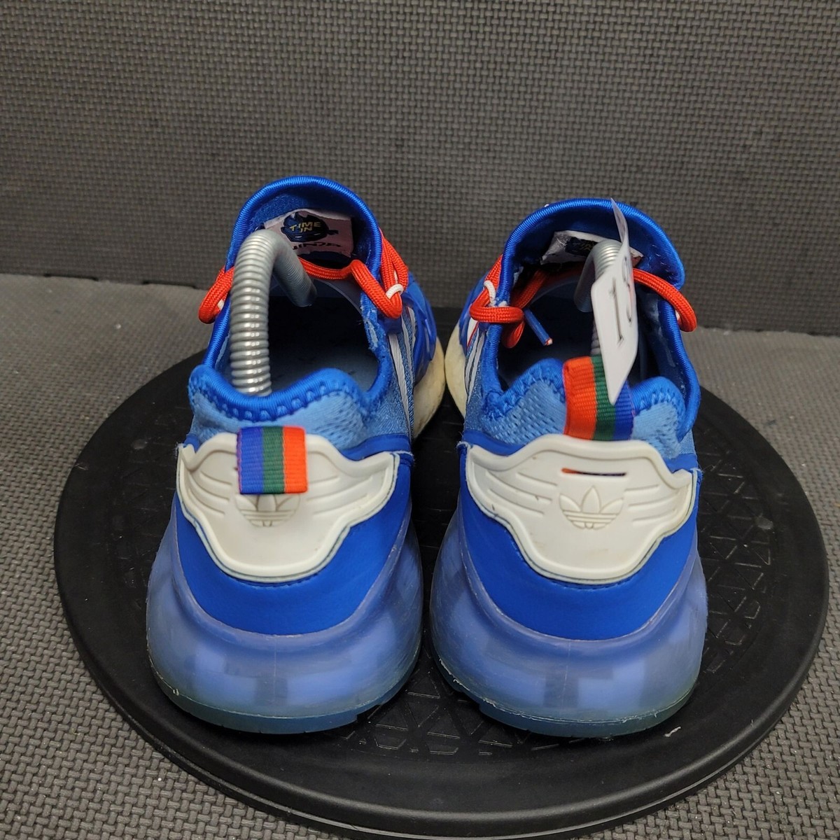 Adidas Ninja x ZX 2K Boost Shoes Youth Sz 5.5 Blue White