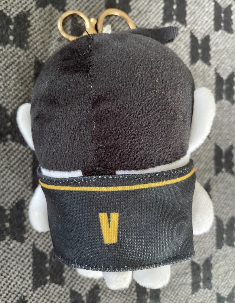BTS V × Hip Hop Monster 2014 Plush Doll Keyring Taehyung Official