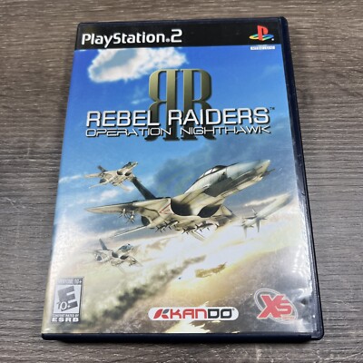 Rebel Raiders Operation Nighthawk for Playstation 2 PS2 Complete Sony
