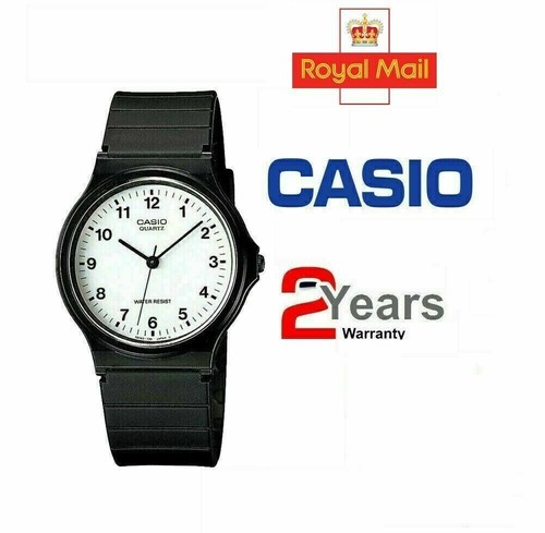 NEW Casio Classic Mens & Ladies Casual Black Wrist Watch MQ-24-7BLL 2YR Warranty - 第 1/1 張圖片