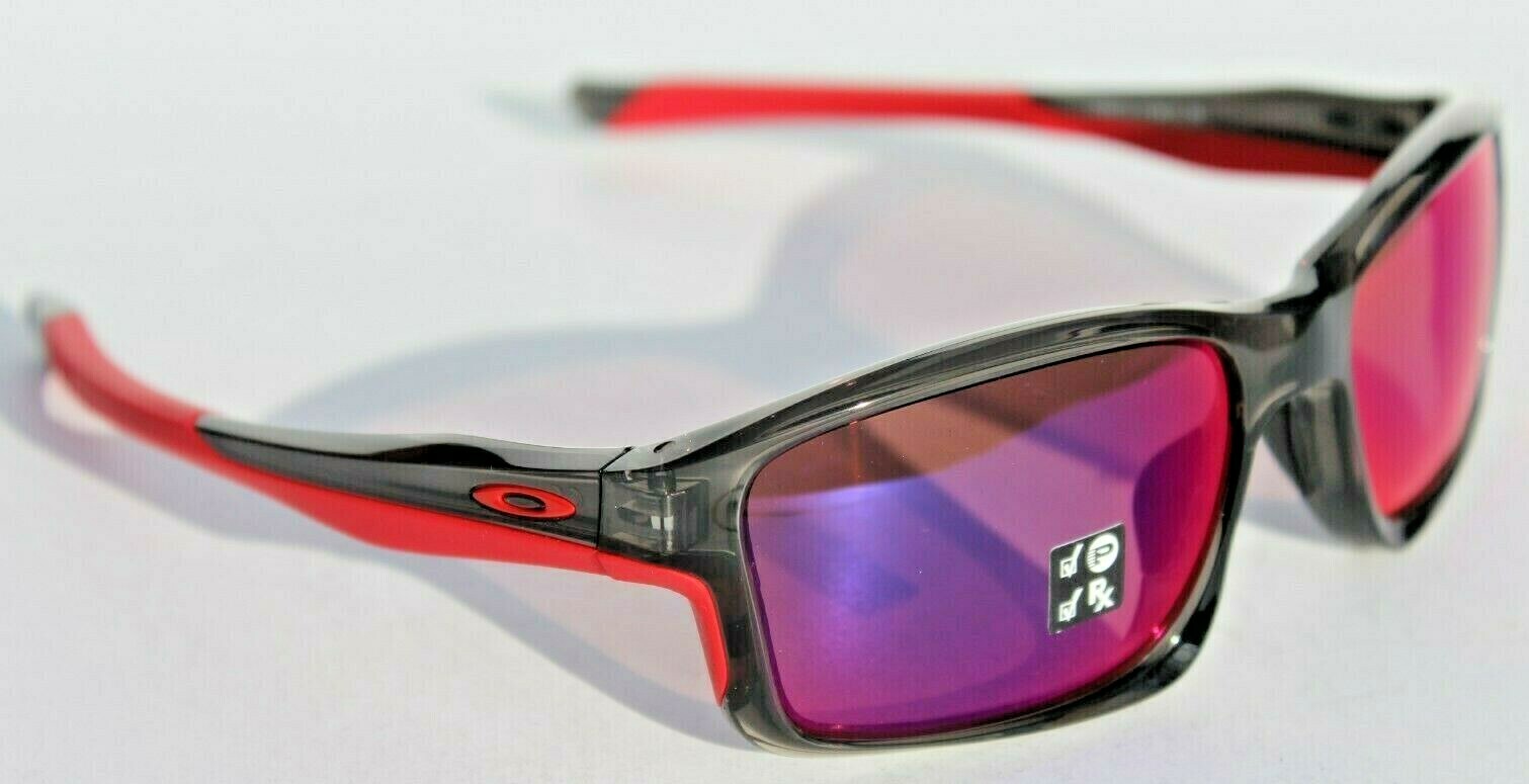 OAKLEY Chainlink POLARIZED Sunglasses Grey Smoke/OO Red Iridium NEW  OO9247-10 – Biblioteca Nacional de Angola