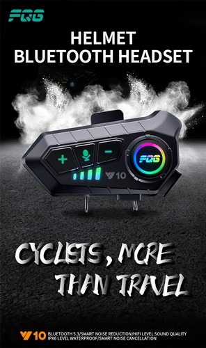 Neu Motorradhelm Bluetooth Headset Super Lang Standby Kabellos Freisprecheinrichtung - Bild 19 von 27