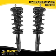 Front Pair Complete Strut & Coil Spring Assemblies for 2006-2013 Lexus IS250 AWD