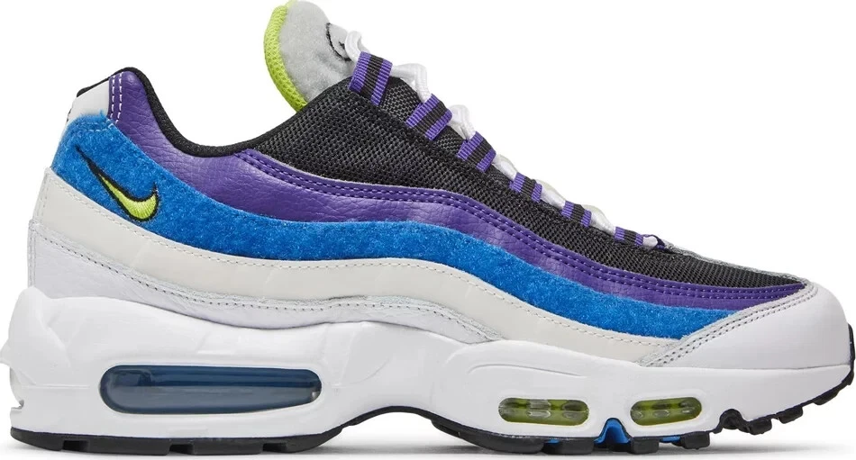 Purple black air max deals 95