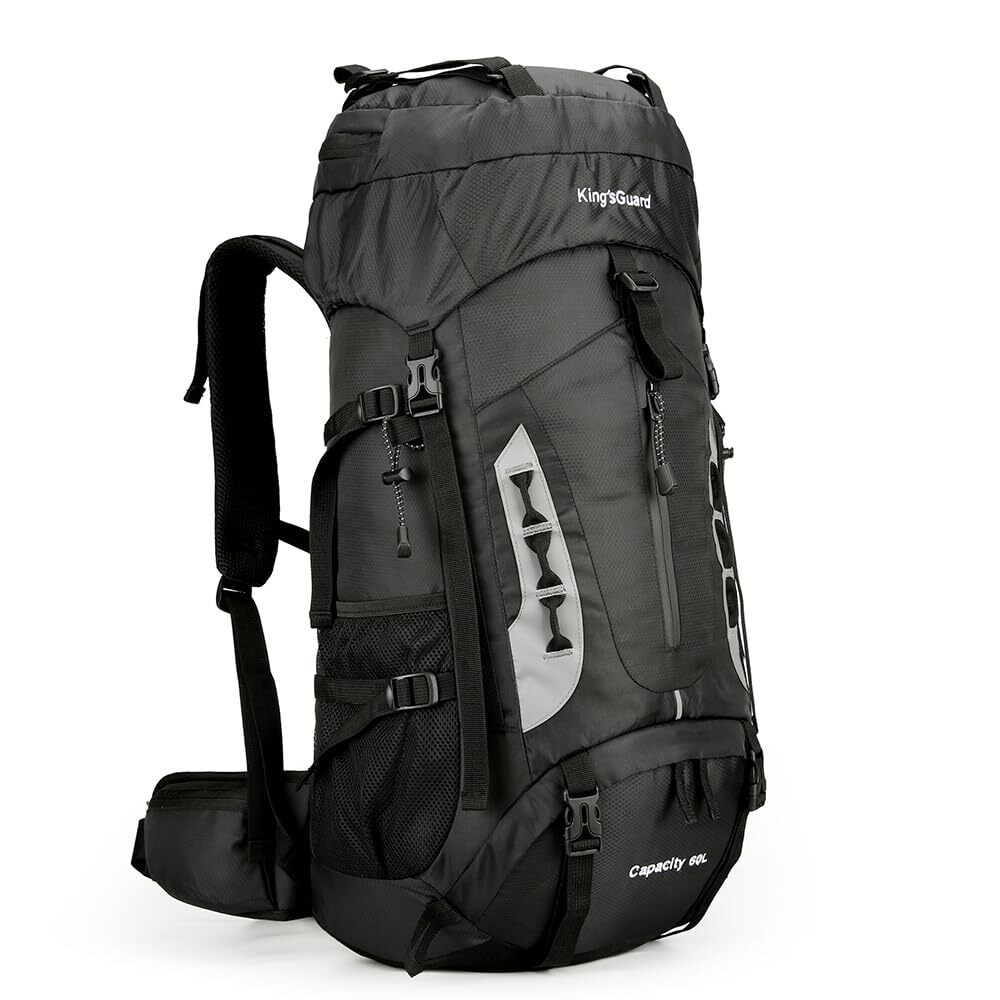 60L Hiking Backpack Men Women Camping Backpack Waterproof Backpacking Mountai...