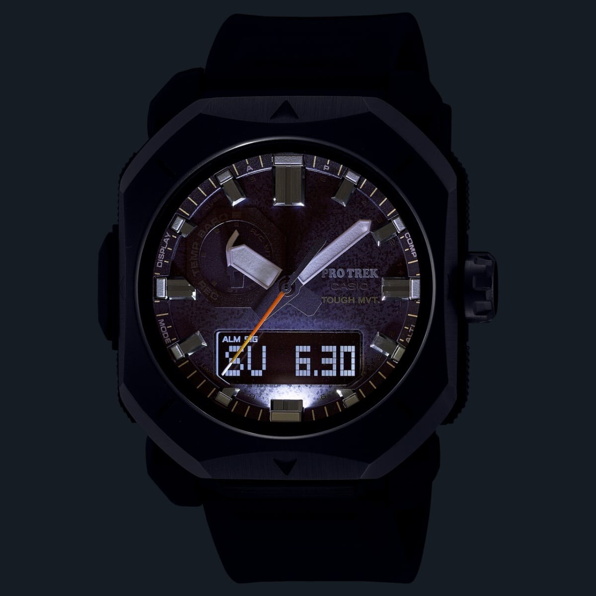 Barometer Solar Casio PROTREK PRW-6900Y-1JF Solar Radio Altimeter Barometer Climber ...