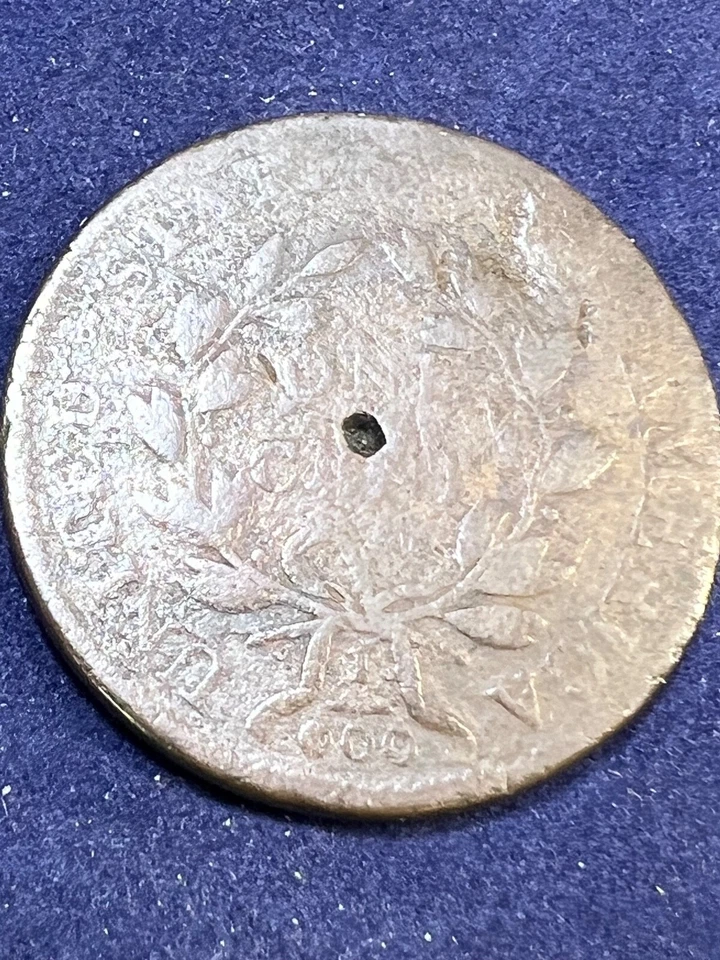 1803 Draped Bust Large 1 Cent major error  the 1/100 over 1/000 variety #542 - Image 3 of 3