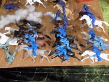 10 Lido Mounted Union on Marx horses 1/32nd Aug. Listing 