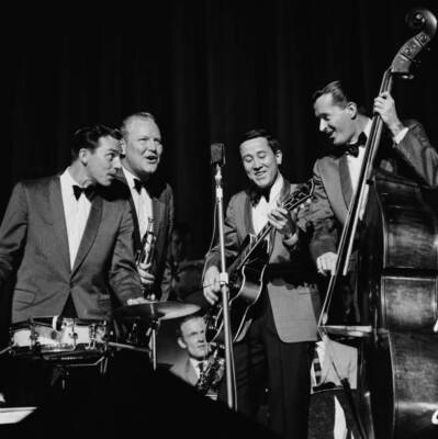 American Vocal Band The Four Freshmen Featuring, From Left, Dr 1960s Old Photo