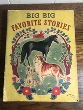 Vintage BIG BIG Favorite Stories Whitman Publishing Hilda & Wilma Ephemera