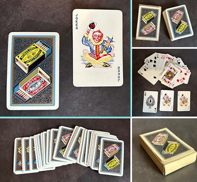Vintage Spielkarten ENGLANDS GLORY & MORELANDS Streichholzschachteln Werbung Streichhölzer
