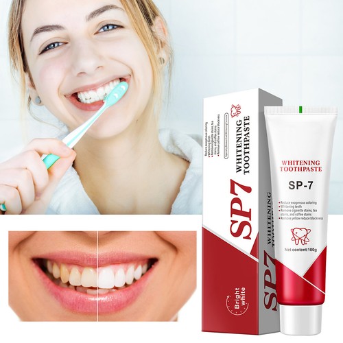 SP-7 Probiotic Toothpaste 100g Fresh Breath Bright Teeth Deep Cleaning Effective - Picture 5 of 12