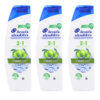 3X Head&Shoulders Apple Fresh 2In1 Anti Schuppen Shampoo &PflegespüLung Je 250Ml