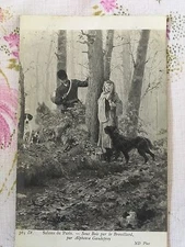 Hunting - Underwood by the fog - Alphonse Godefroy