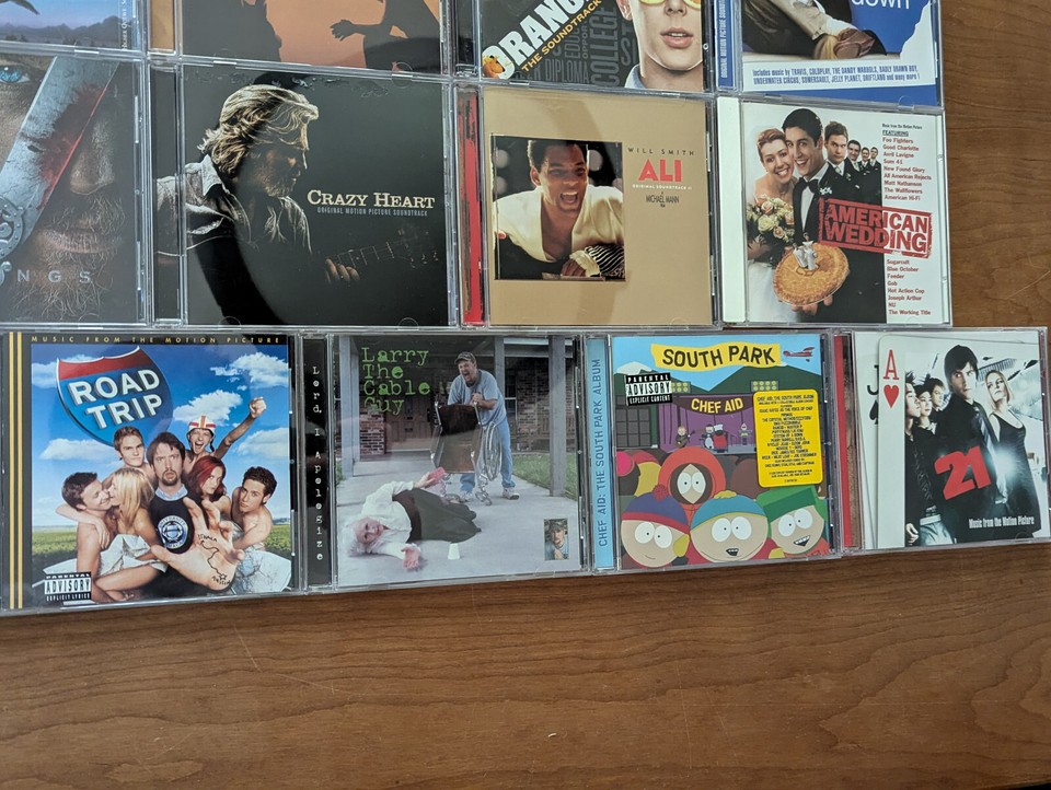 Lot of 31 2000s Movie Soundtrack CDs Film Theater Musicals Action ...