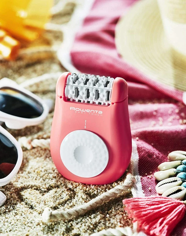 Rowenta Easy Touch EP1110F0 Epilatore Elettrico Rosa Gambe e Corpo 2 Velocità, fotografia 4 di 5