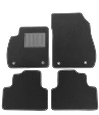 ASC tappetini auto set kit 4pz ZAFIRA TOURER 2011-2019 con battitacco e bottoni