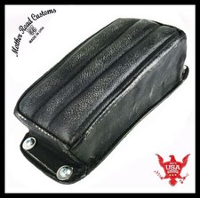 P-Pad Chopper Bobber Harley Sportster Seat Bates Style Black Steel Pan USA Made