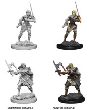HUMAN FEMALE BARBARIAN D D Nolzur's Marvelous Miniatures WizKids WZK72644