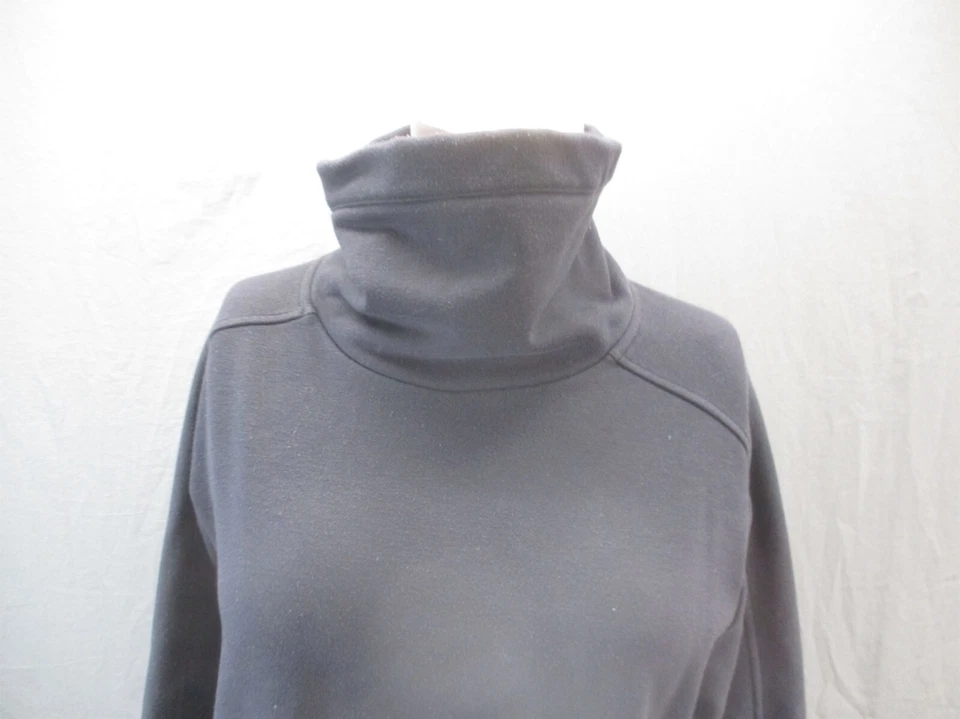 MOUNTAIN HARDWEAR Size M Womens Gray Cotton Blend Turtle Neck Sweatshirt 533 - Image 2 of 4