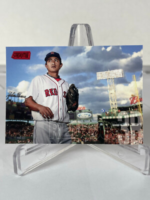 Tzu-Wei Lin 2018 Topps Stadium Club #11 Red Foil Parallel Boston Red Sox