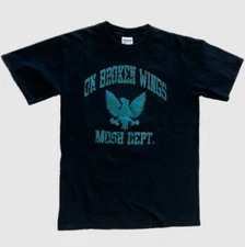 On Broken Wings Mosh Dept Short Sleeve Unisex Tee Shirt BS187
