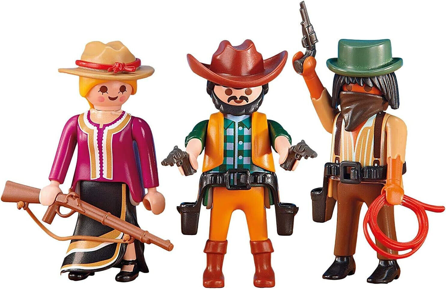 Playmobil 6278 Western Cowgirl and Cowboys