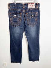 TRUE RELIGION ORIGINAL JOEY SUPER T Jeans Men’s 38 X 32 MADE In USA Y2K