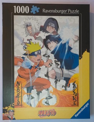 Ravensburger Puzzle 1000 Naruto vs Sasuke 12000627 Neu OVP Anime