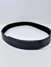 Premier Basket Weave 1.5" Duty Belt - Inner/Outer police Security - Size L