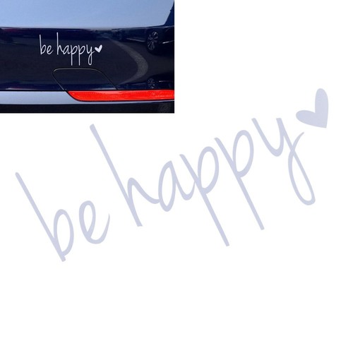 14 X7,5CM Baby Auto Tür Aufkleber und Aufkleber Be Happy Fenster für Autos - Bild 4 von 11