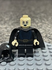 Lego Star Wars Barriss Offee - Black Cape And Hood - SW0269 - Set 8091