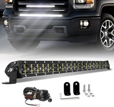 8 14 22 32 42 52 Led Work Light Bar Flood Spot Driving Offroad 4wd Truck Atv Suv