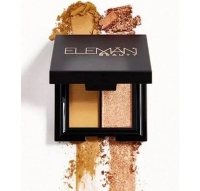 Eleman Beauty Up in Smoke & Sierra Eyeshadow Duo - 2g - NEW