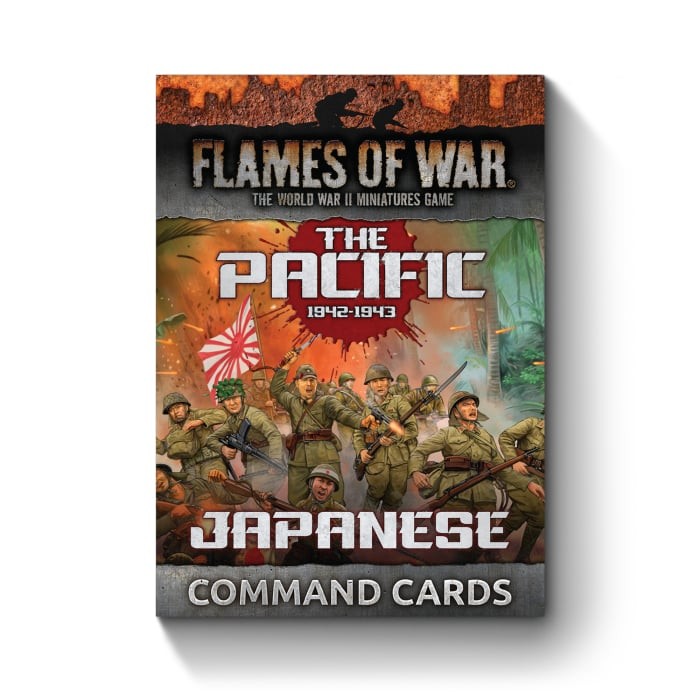 Flames of War: The Pacific: Japanese Command Cards (x30 Cards) (FW258JC)