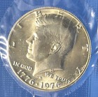 1976 U.S. Mint Silver Bicentennial 3 Coin Set Uncirculated RED pack 40% Silver — photo 4