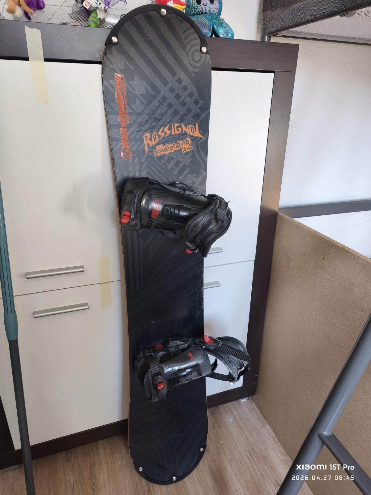 Snowboard 145cm mit Bindung und Boots Gr 38.5 Wintersport