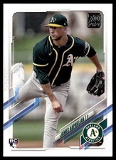 2021 Topps James Kaprielian Rookie Oakland Athletics #167