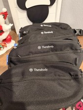 4 Black Crossbody Belt Bag Fanny Pack Shoulder - No Contents Bags Only