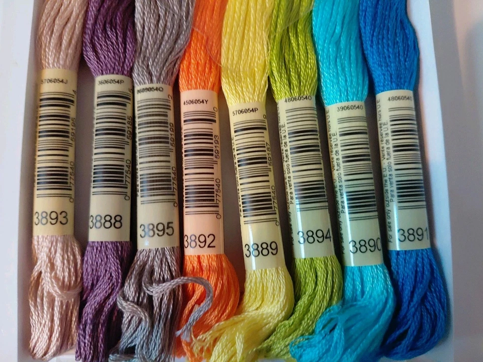 DMC Floss 3880-3895 single skeins discontinued! Combine shipping - Image 2 of 3