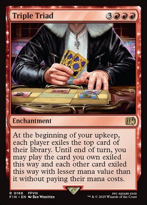 final fantasy card values mtg XIV Commander Deck Scions & Spellcraft - Deck Final Fantasy Variants: Triple Triad