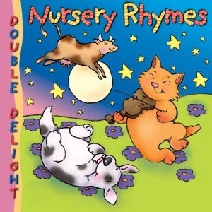 DOUBLE DELIGHT NURSERY RHYMES By Mary Novick & Jenny Hale - Hardcover EXCELLENT