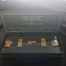1996 Atlanta Centennial Olympic Games Commemorative Collector 5 Pin Set