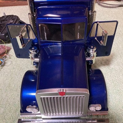 Tamiya 1/14 King Hauler Kai RC Big Truck Racing Blue | eBay