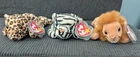 Ty Beanie Babies Lot of 3  Cats Vintage, Original Tags/Protective Covers