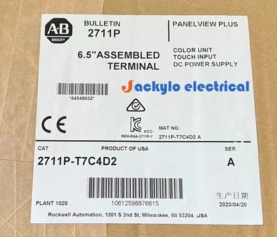 1 pc 2711P-T7C4D2 AB PanelView Plus Terminal Spot Goods FedEx or DHL free tax