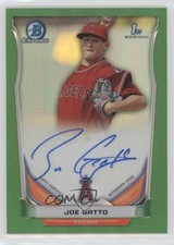2014 Bowman Draft Chrome Pick Green Refractor 26/99 Joe Gatto #BCA-JGA Auto 2f9