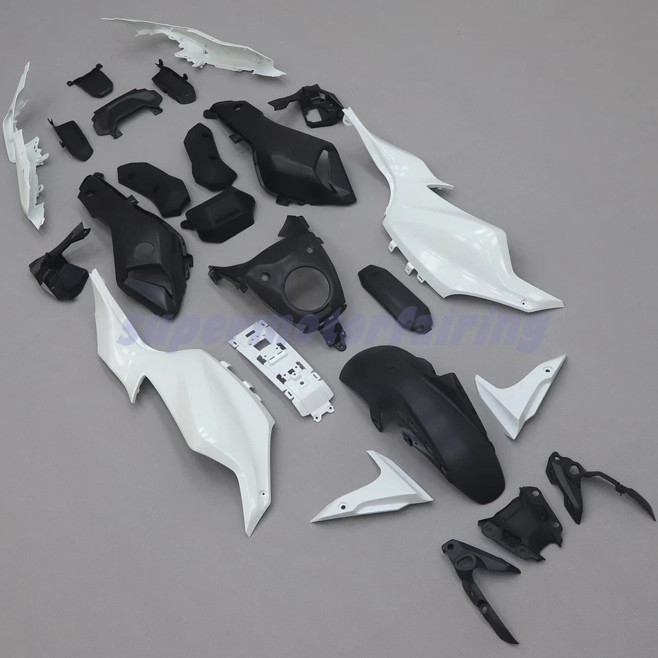 For Yamaha FZ07 MT07 2012-2017 Unpainted Fairing Kit ABS Injection Bodywork Set - Image 3 of 4