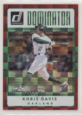 2017 Panini Donruss Dominators Red /149 Khris Davis #D-23 0q3